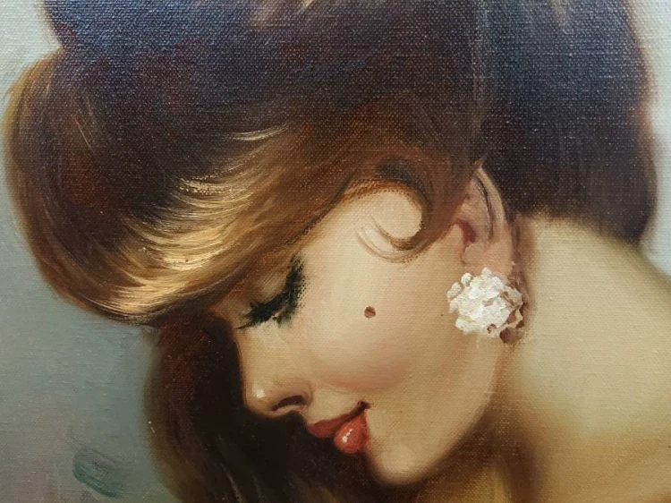 Obraz baletnicy malowany na płótnie ⭐ Rudolf Otto Franke
