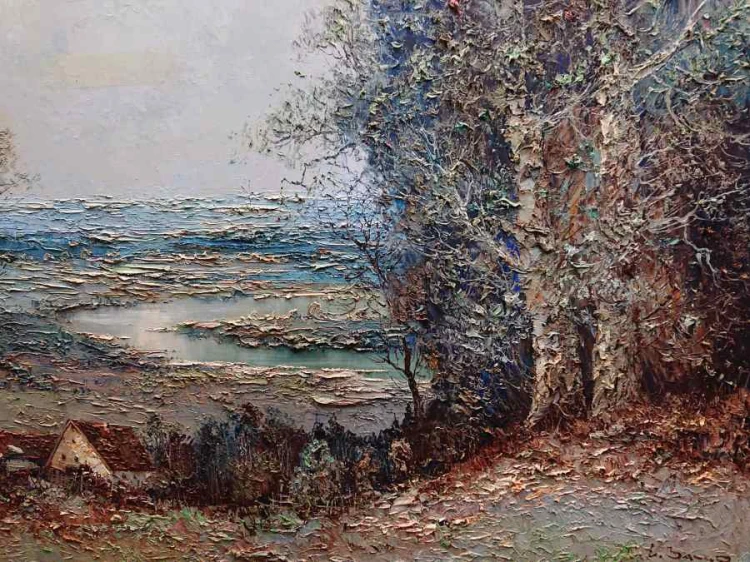 Impresjonizm w pastelowych barwach - wybitne malarstwo - Willi Bauer