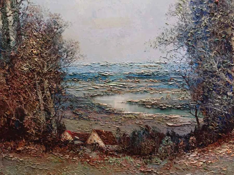 Impresjonizm w pastelowych barwach - wybitne malarstwo - Willi Bauer