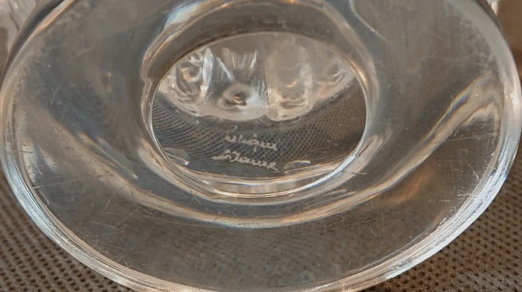 Luksusowy wazon Lalique - Dampierre - sygnowane kolekcjonerskie szkło