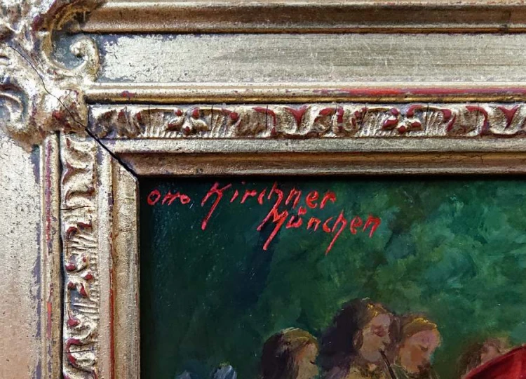 Portret kardynała - malarstwo portretowe - Otto Kirchner