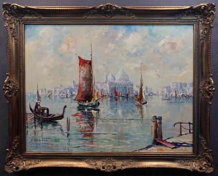 Wenecja kanał Grande - Horst Altermann - Widok na Santa Maria della Salute