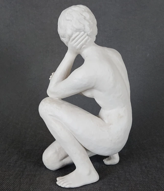 Figuralny biały akt - Porcelana Goebel - Gerhard Skrobek