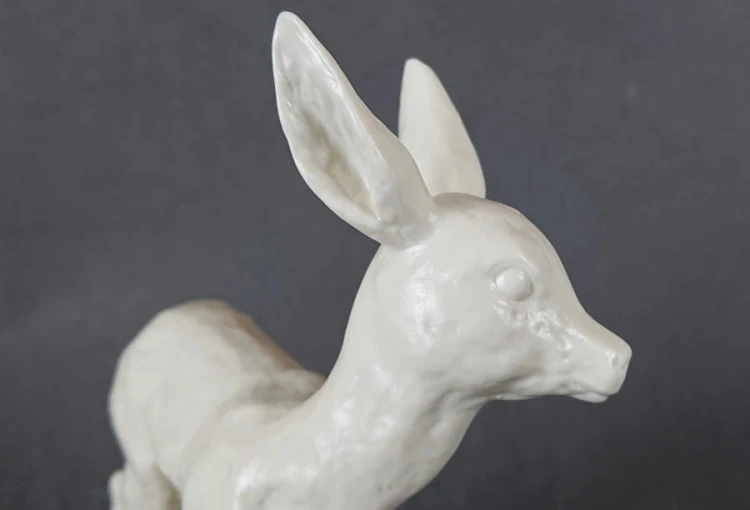 Figurka sarenki - Porcelana Schaubach‑Kunst