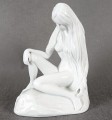 Nimfa wodna - Porcelanowa duża figurka - Wytwórnia Höchst