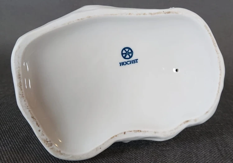 Nimfa wodna - Porcelanowa duża figurka - Wytwórnia Höchst