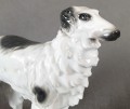 Borzoj chart rosyjski - Porcelanowa duża figurka - Wytwórnia Sitzendorf