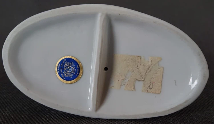 Seter i wyżeł - Figurka z porcelany - Wytwórnia Gerold