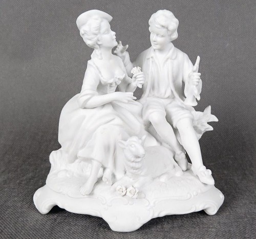 Zakochana para - Porcelana Unterweissbach