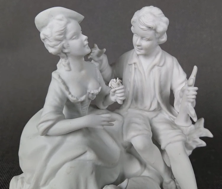 Zakochana para - Porcelana Unterweissbach