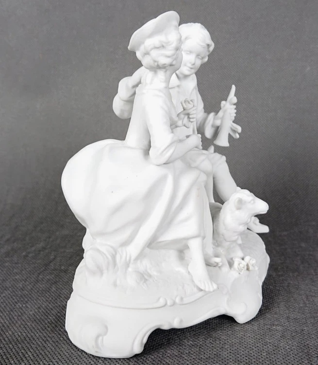 Zakochana para - Porcelana Unterweissbach