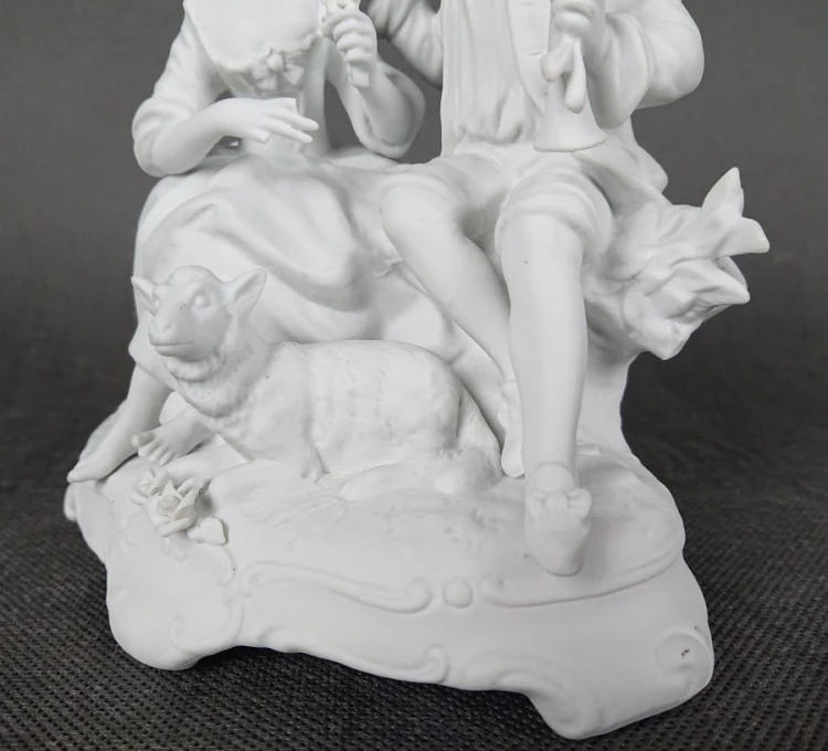 Zakochana para - Porcelana Unterweissbach