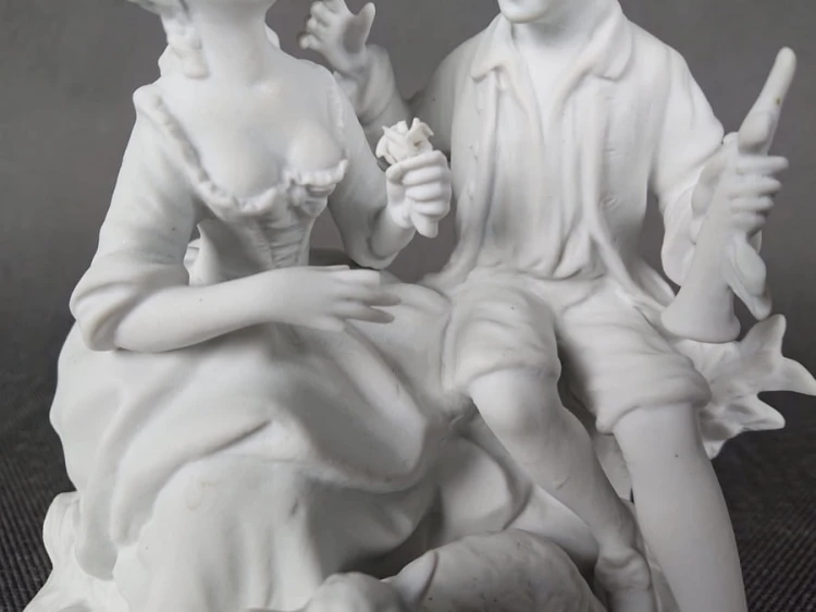 Zakochana para - Porcelana Unterweissbach