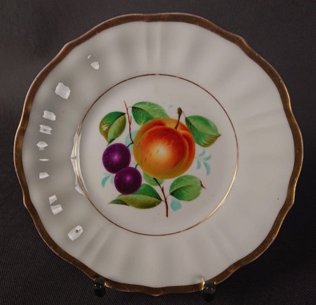 Porcelana KPM Krister - Duży owocowy talerz z Dolnego Śląska