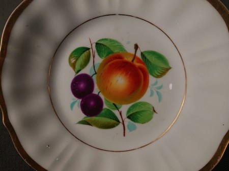 Porcelana KPM Krister - Duży owocowy talerz z Dolnego Śląska