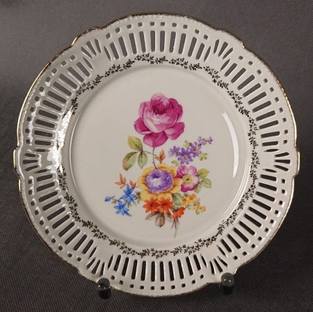 Ażurowy talerz - Porcelana Schwarzenhammer