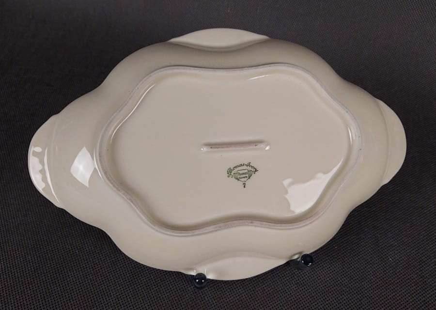 Kunsztowna patera Thomas wykonany z najwyższej jakości porcelany w kolorze ecru. Dekorowany motywami kwiatowymi w kolorze czerwieni i zieleni oraz złoceniami. Patera idealny do kolekcji.