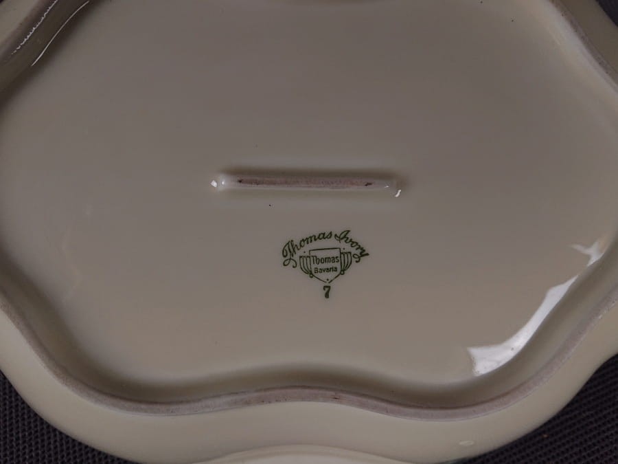 Kunsztowna patera Thomas wykonany z najwyższej jakości porcelany w kolorze ecru. Dekorowany motywami kwiatowymi w kolorze czerwieni i zieleni oraz złoceniami. Patera idealny do kolekcji.