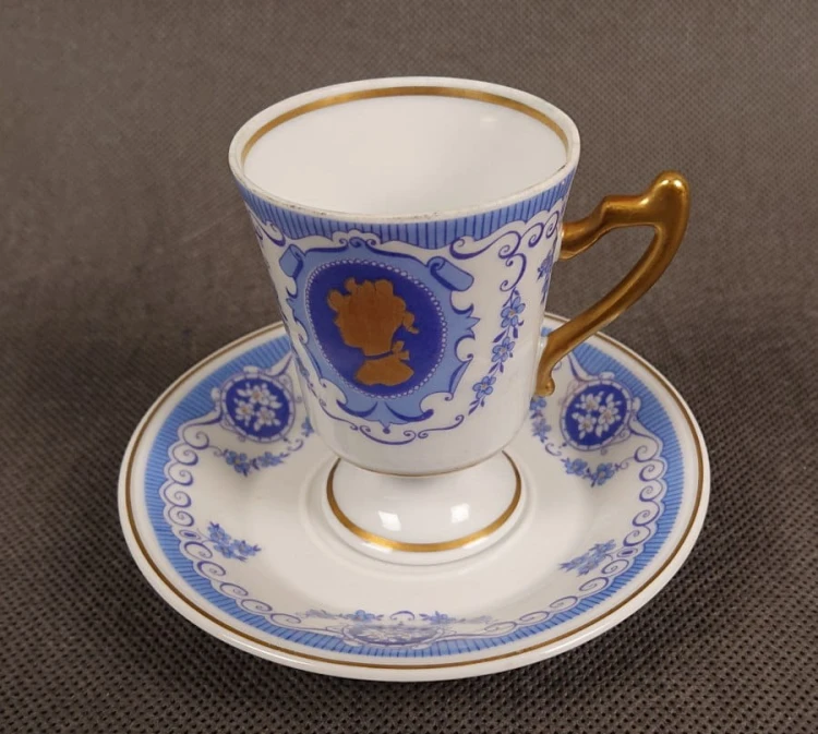 Porcelana Piesau - Filiżanka ze spodkiem do espresso