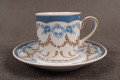 Klasyczna filiżanka ze spodkiem do espresso - Porcelana Jäger