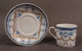 Klasyczna filiżanka ze spodkiem do espresso - Porcelana Jäger