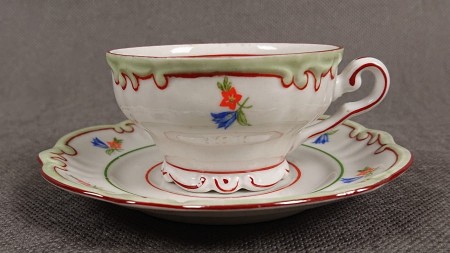 Filiżanka i spodek do małej kawy - Porcelana Bremer - Schmidt