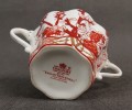 Cukierniczka - Angielska porcelana Coalport - Indian Tree Coral