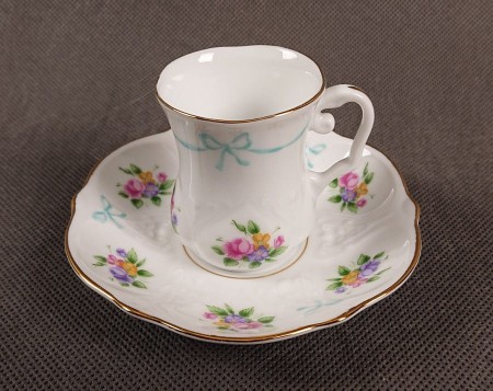 Finezyjny zestaw do espresso - Porcelana Yamaka