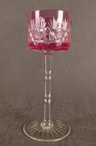 Różowy kolekcjonerski kielich ⭐ Piękny nietuzinkowy remer Unikat!!