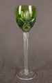 Zielony kolekcjonerski kielich - Piękny wysoki i szczupły Unikat