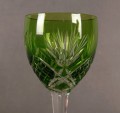 Zielony kolekcjonerski kielich ⭐ Piękny wysoki i szczupły Unikat