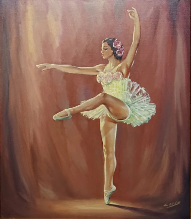 Primabalerina obraz do wystroju Carls