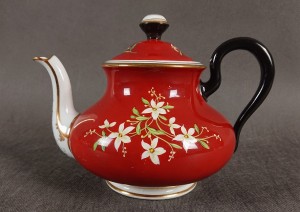 Stary imbryk do  herbaty ⭐ Przedwojenna porcelana z Dolnego Śląska