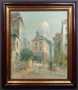 Paryski świt ⭐ Malarstwo postimpresjonistyczne