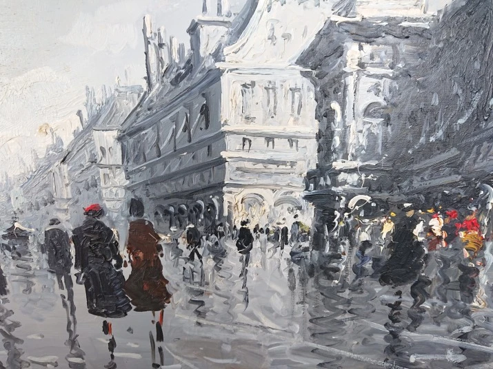 Paryski Szyk w Wielkim Formacie: R. Pigatari – „Avenue de l'Opéra”.