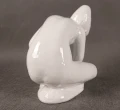 Widok części tylnej porcelanowej dziewczynka na plaży Wallendorf - 17,5 cm