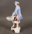 Profil lewy kolekcjonerska figura porcelanowa scena rodzajowa KPM Berlin