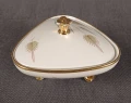 Porcelanowa bombonierka Eschenbach Bavaria trójkątna vintage