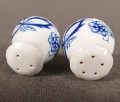 Górna część solniczki i pieprzniczki otwory wylewowe porcelana