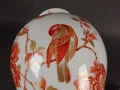 Artystyczny motyw ptaka na gałęzi złocenia porcelana Kaiser