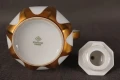 Zielona sygnatura Schirnding Bavaria na spodzie porcelanowego dzbanka
