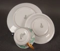 Oryginalna zielona sygnatura Seltmann Weiden Bavaria na spodzie porcelany