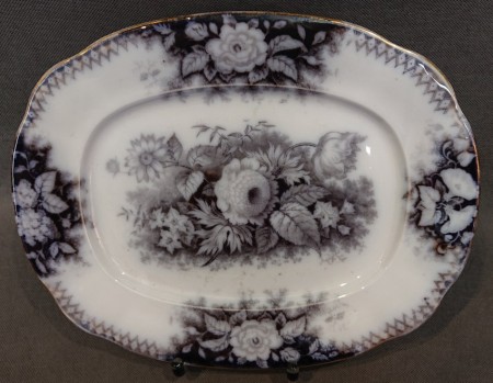 Duża owalna patera z florystyczną dekoracją Villeroy & Boch Jardiniere