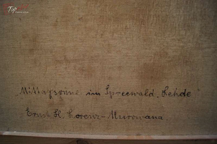Ernst Hugo Lorenz Murowana Krajobraz Spreewald