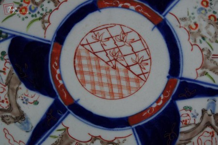 Japonia Imari kolekcjonerski talerz 3