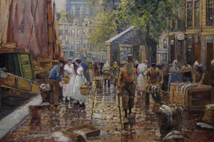 F.M.RICHTER-REICH AMSTERDAM TARG RYBNY