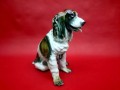 Porcelana JRJS CLUJ olbrzymia figura Cocker Spaniel