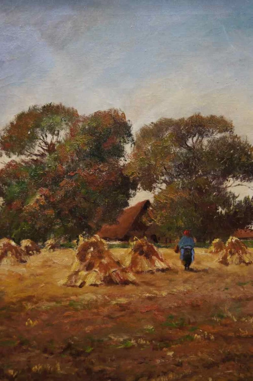 JEAN COUNE WIEJSKI KRAJOBRAZ SIANOKOSY