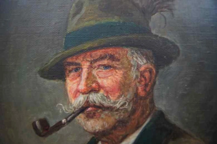 Portret dziadka - myśliwy !!! 