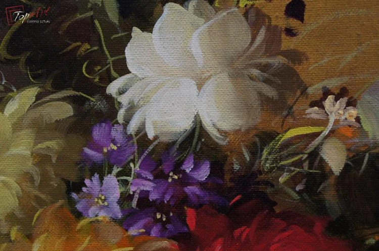 MEGA RARYTAS - FLAMANDZKIE KWIATY - GERHARD MERFORT * 1927